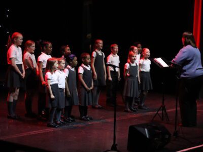 Sedleys choir performing at the woodville